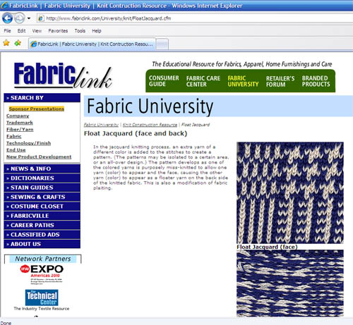 Fabric link