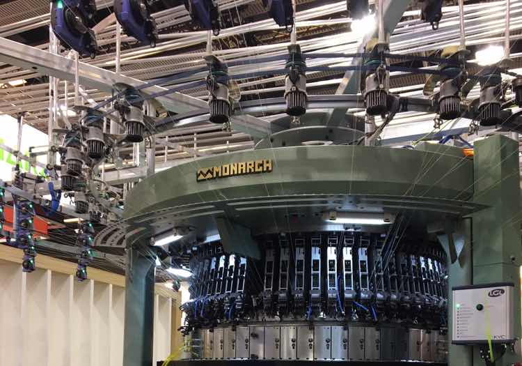 Santoni launches new large diameter circular knitting machine